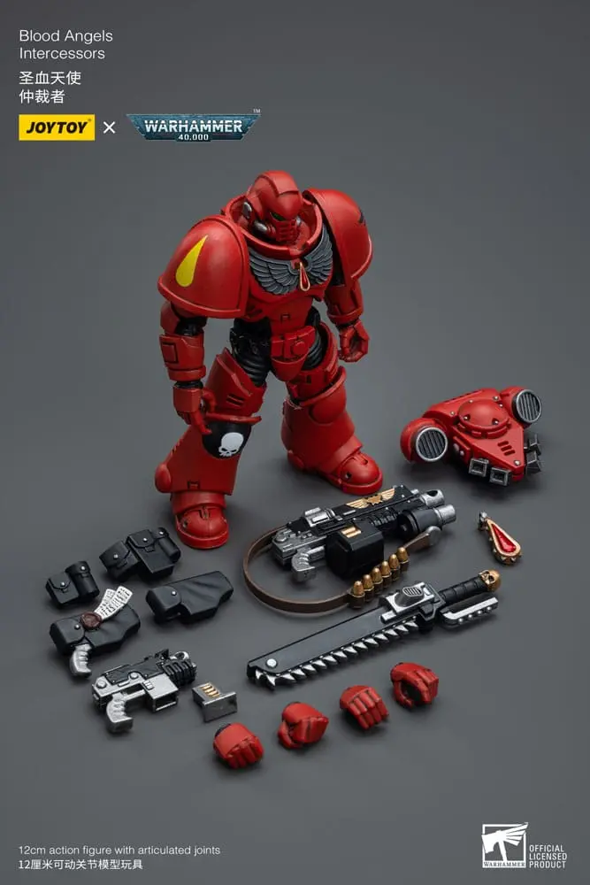 Warhammer 40k Akcijska Figura 1/18 Blood Angels Intercessors 12 cm fotografija izdelka