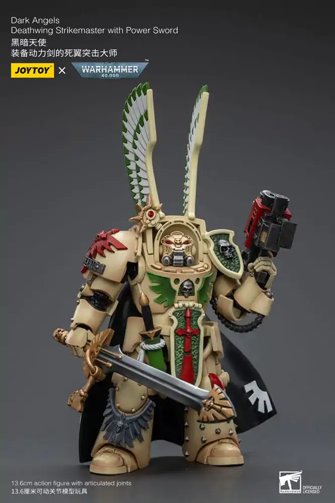 Warhammer 40k Akcijska Figura 1/18 Dark Angels Deathwing Strikemaster z Power Sword 12 cm fotografija izdelka