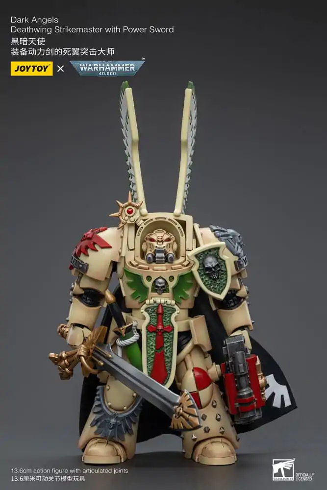 Warhammer 40k Akcijska Figura 1/18 Dark Angels Deathwing Strikemaster z Power Sword 12 cm fotografija izdelka