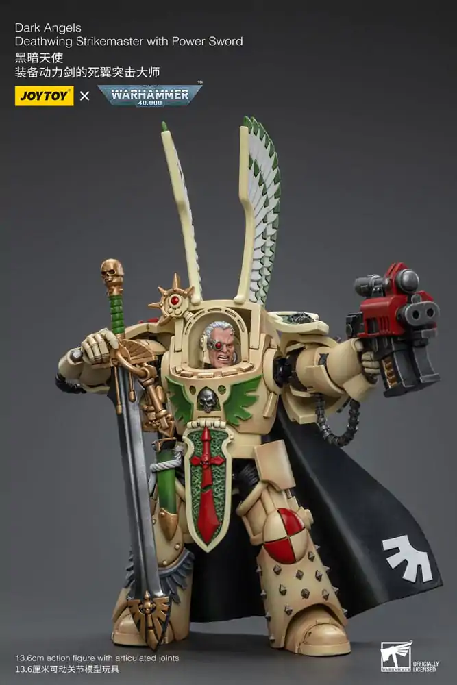 Warhammer 40k Akcijska Figura 1/18 Dark Angels Deathwing Strikemaster z Power Sword 12 cm fotografija izdelka