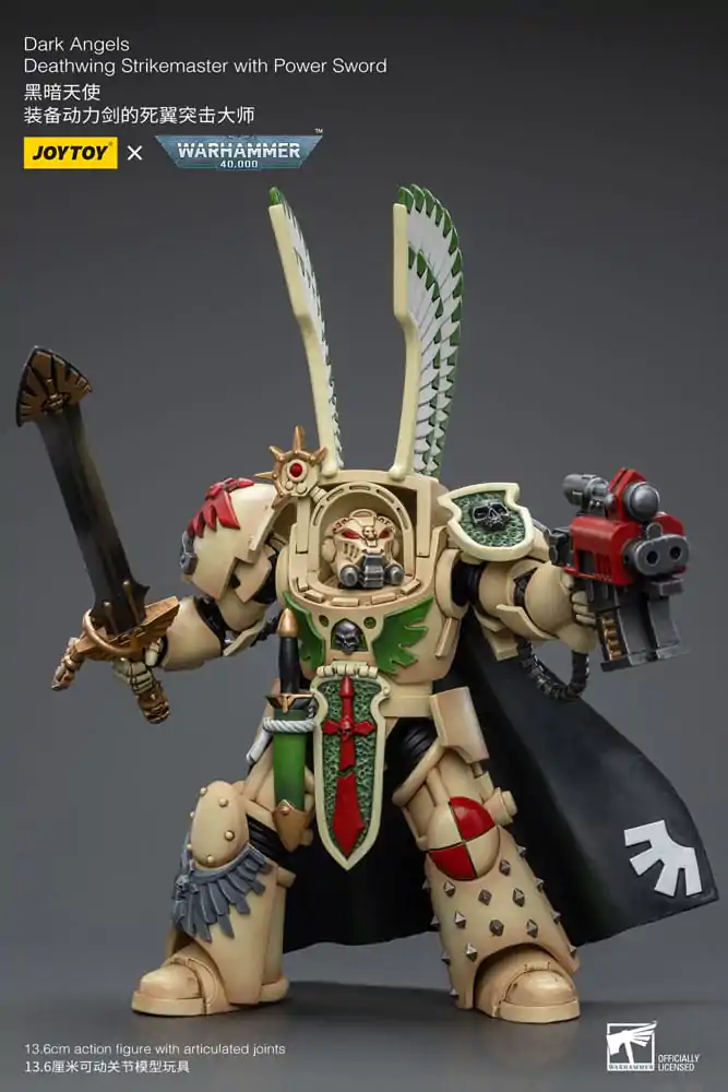 Warhammer 40k Akcijska Figura 1/18 Dark Angels Deathwing Strikemaster z Power Sword 12 cm fotografija izdelka