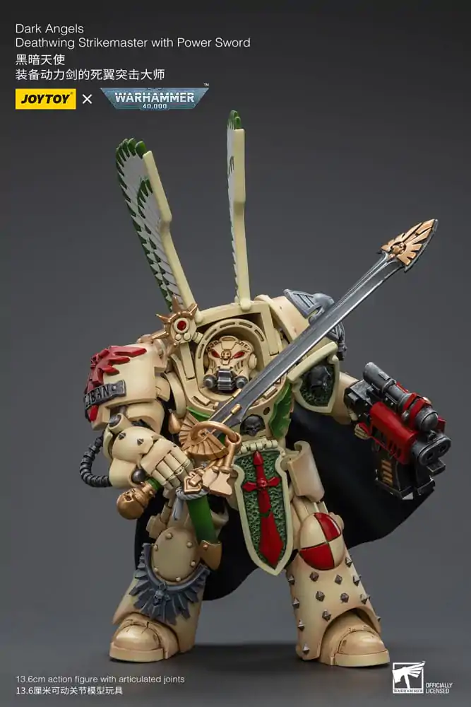 Warhammer 40k Akcijska Figura 1/18 Dark Angels Deathwing Strikemaster z Power Sword 12 cm fotografija izdelka