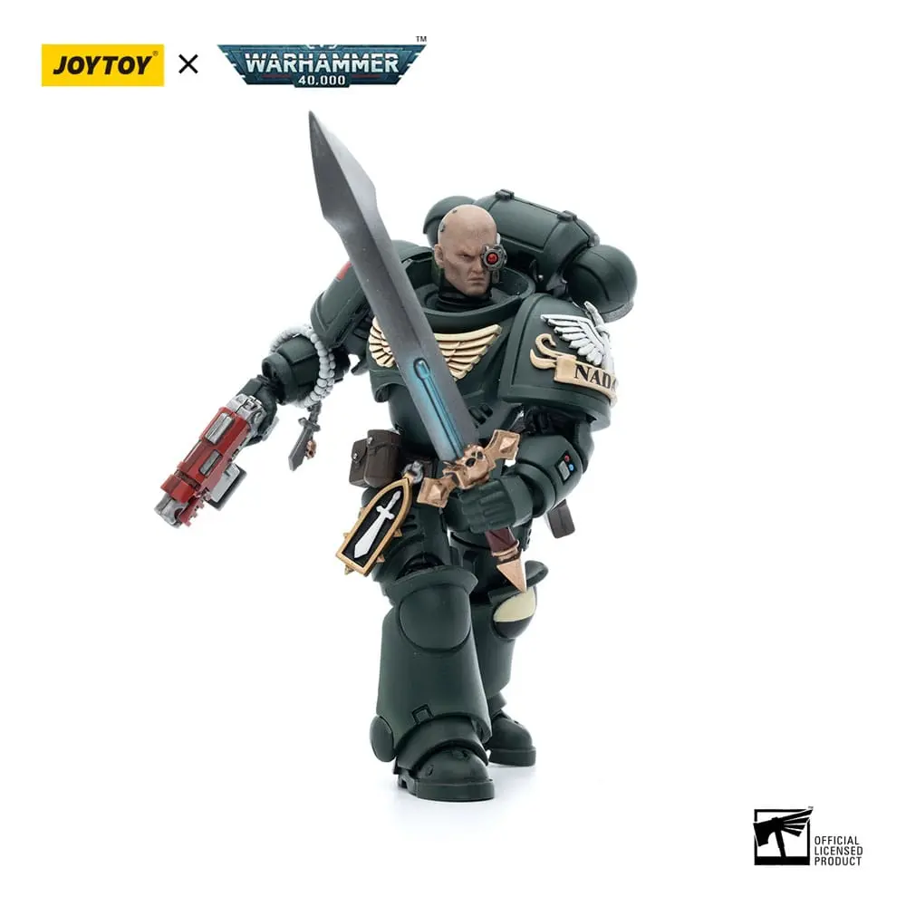 Warhammer 40k akcijska figura 1/18 Dark Angels Intercessors Brother Nadael 12 cm fotografija izdelka