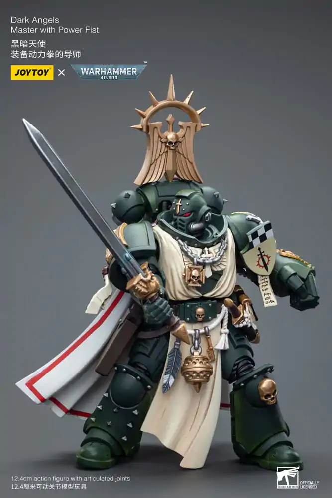 Warhammer 40k akcijska figura 1/18 Dark Angels Master z 