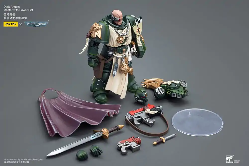 Warhammer 40k akcijska figura 1/18 Dark Angels Master z 