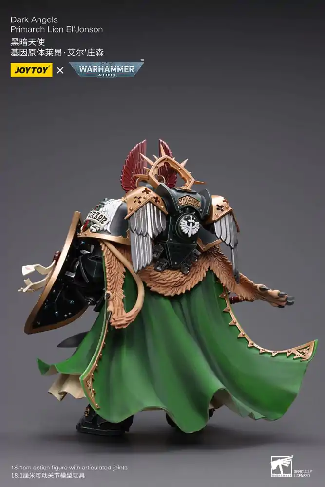 Warhammer 40k Akcijska figura 1/18 Dark Angels Primarch Lion El' Jonson 18 cm fotografija izdelka