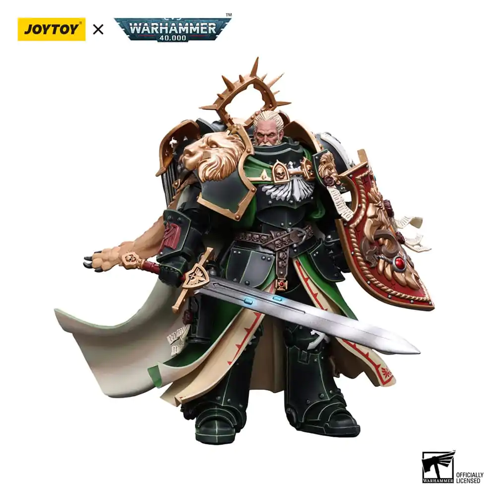 Warhammer 40k Akcijska figura 1/18 Dark Angels Primarch Lion El' Jonson 18 cm fotografija izdelka