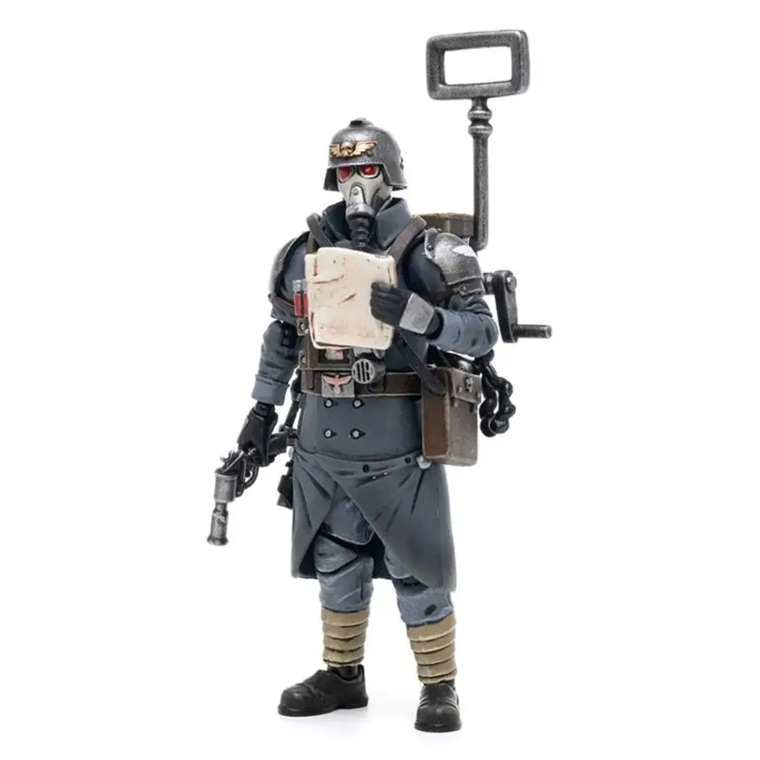 Warhammer 40k akcijska figura 1/18 Death Korps of Krieg Veteran Squad Guardsman Communications Specialist 10 cm fotografija izdelka
