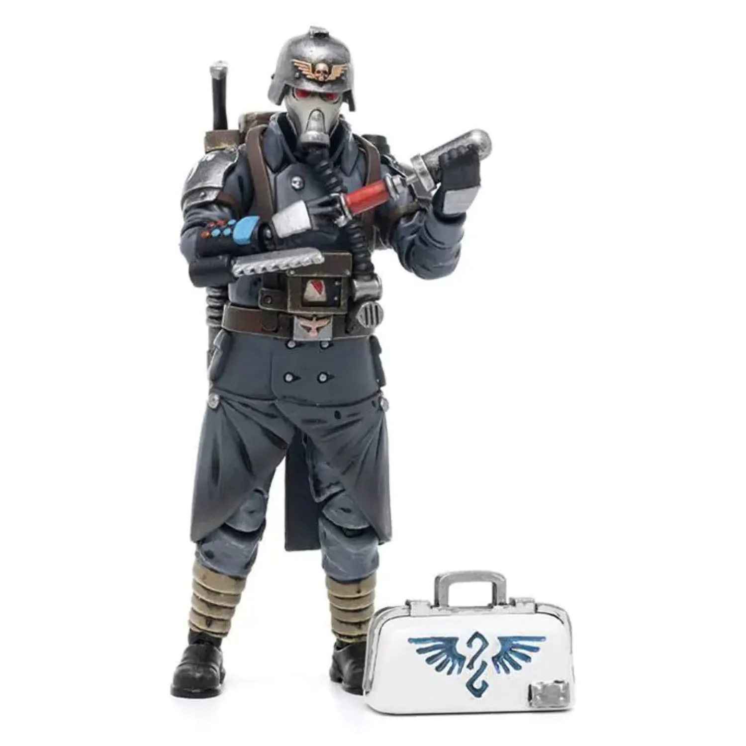 Warhammer 40k akcijska figura 1/18 Death Korps of Krieg Veteran Squad Guardsman Medic 10 cm fotografija izdelka