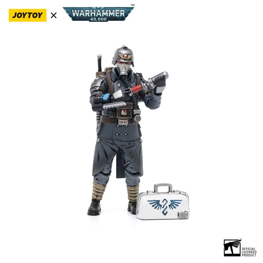 Warhammer 40k akcijska figura 1/18 Death Korps of Krieg Veteran Squad Guardsman Medic 10 cm fotografija izdelka