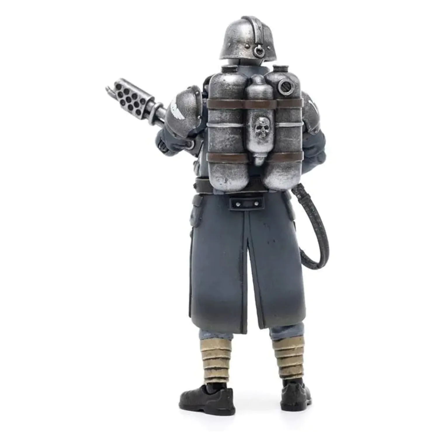 Warhammer 40k akcijska figura 1/18 Death Korps of Krieg Veteran Squad Guardsman z metalcem ognja 10 cm fotografija izdelka