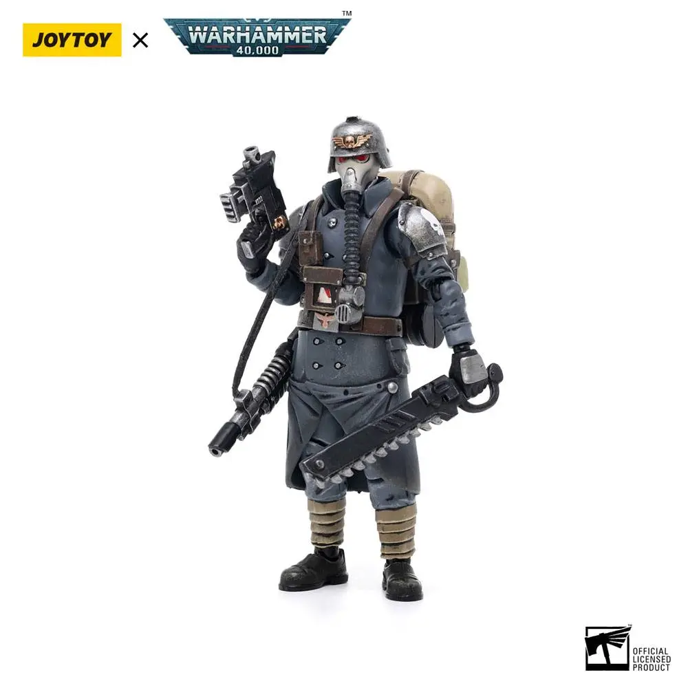 Warhammer 40k Action Figure 1/18 Death Korps of Krieg Veteran Squad Poveljnik desetine 10 cm  fotografija izdelka