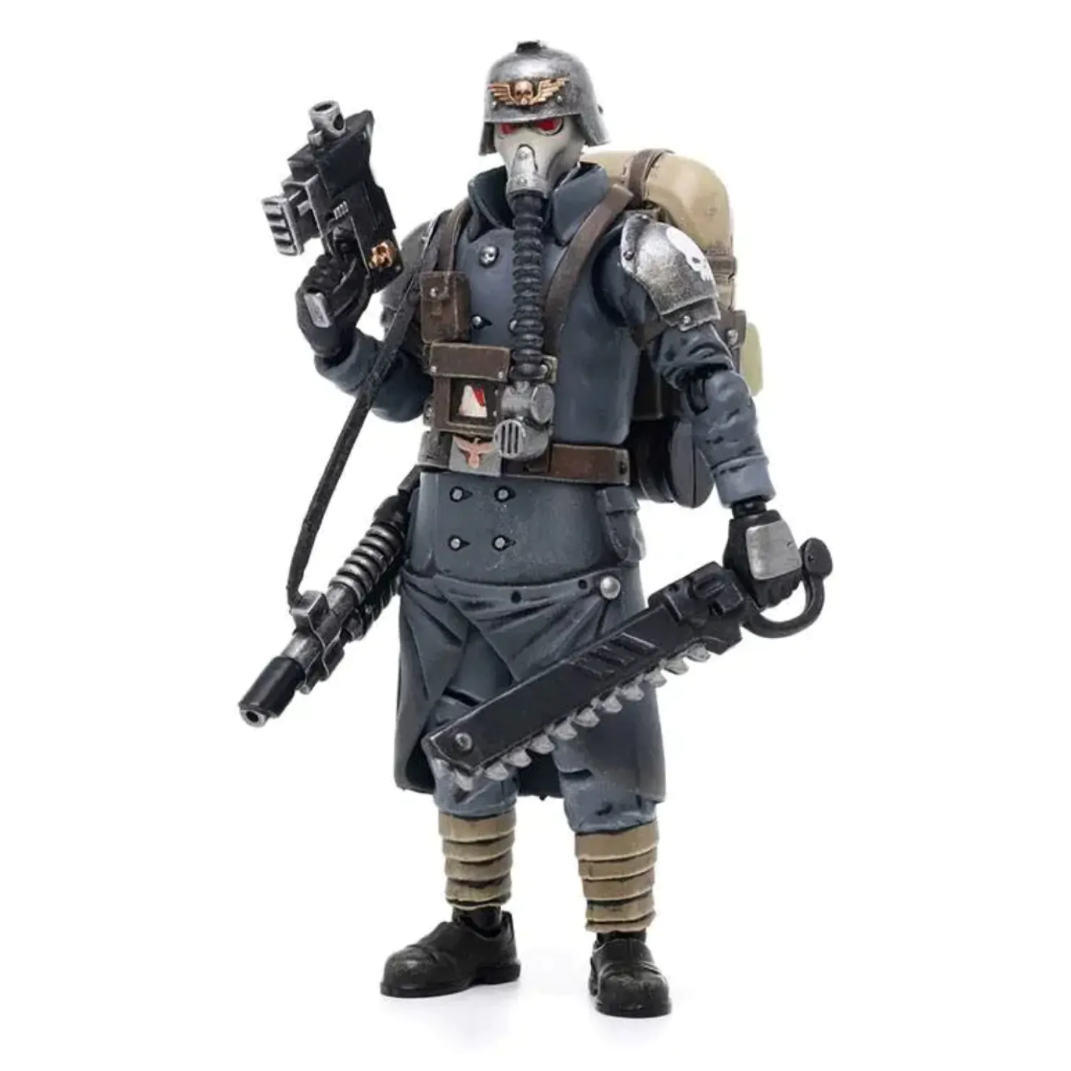 Warhammer 40k Action Figure 1/18 Death Korps of Krieg Veteran Squad Poveljnik desetine 10 cm  fotografija izdelka