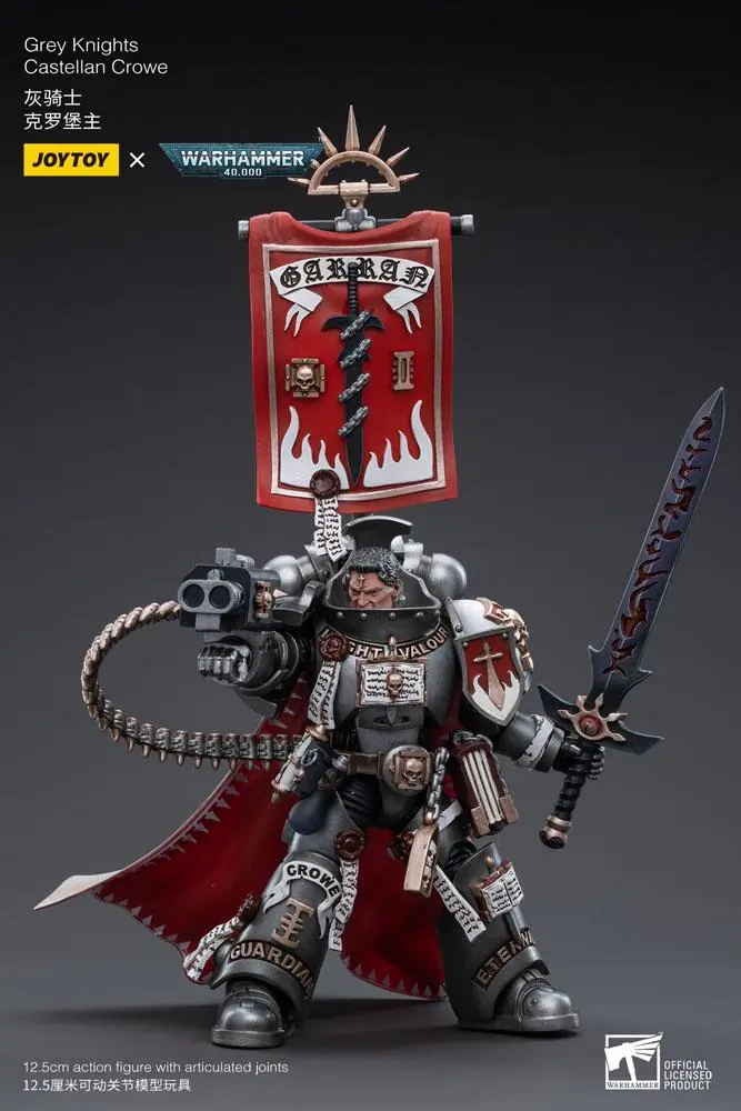 Warhammer 40k Akcijska Figura 1/18 Grey Knights Castellan Crowe 12 cm fotografija izdelka