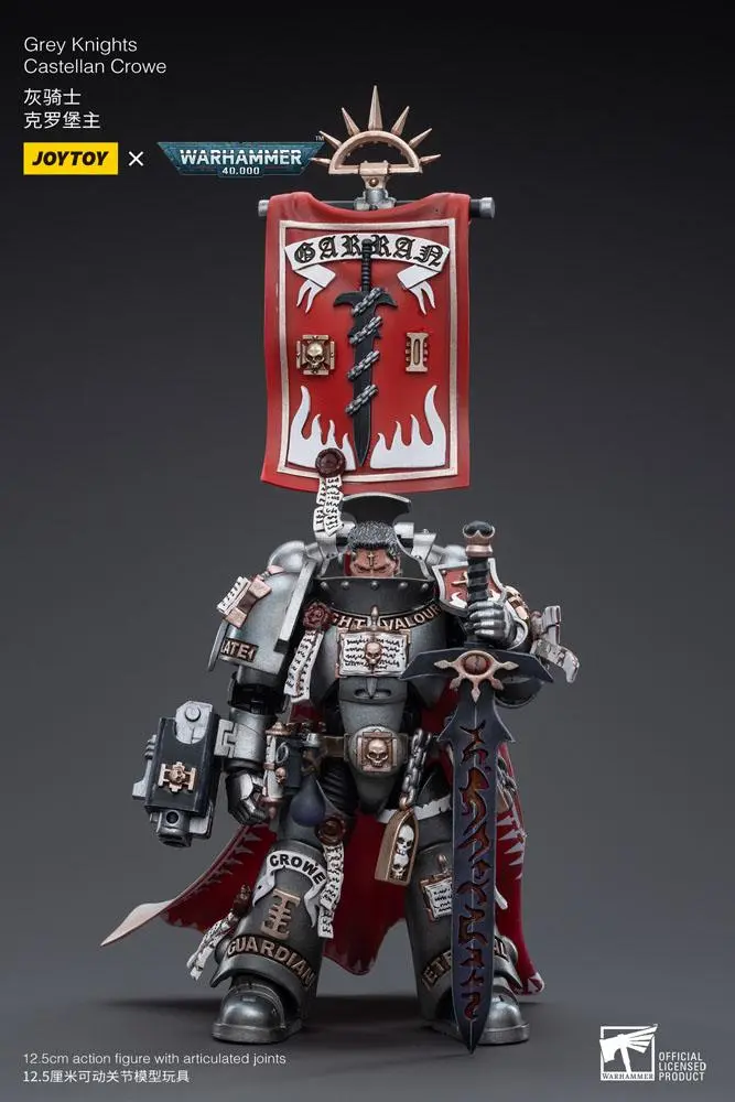 Warhammer 40k Akcijska Figura 1/18 Grey Knights Castellan Crowe 12 cm fotografija izdelka