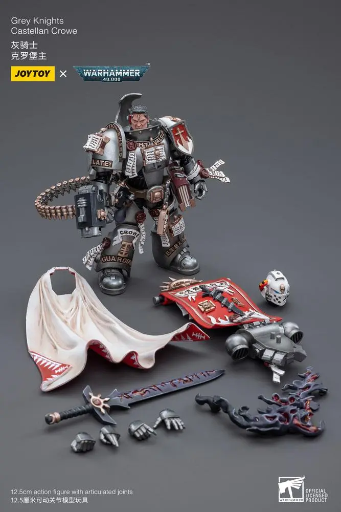 Warhammer 40k Akcijska Figura 1/18 Grey Knights Castellan Crowe 12 cm fotografija izdelka
