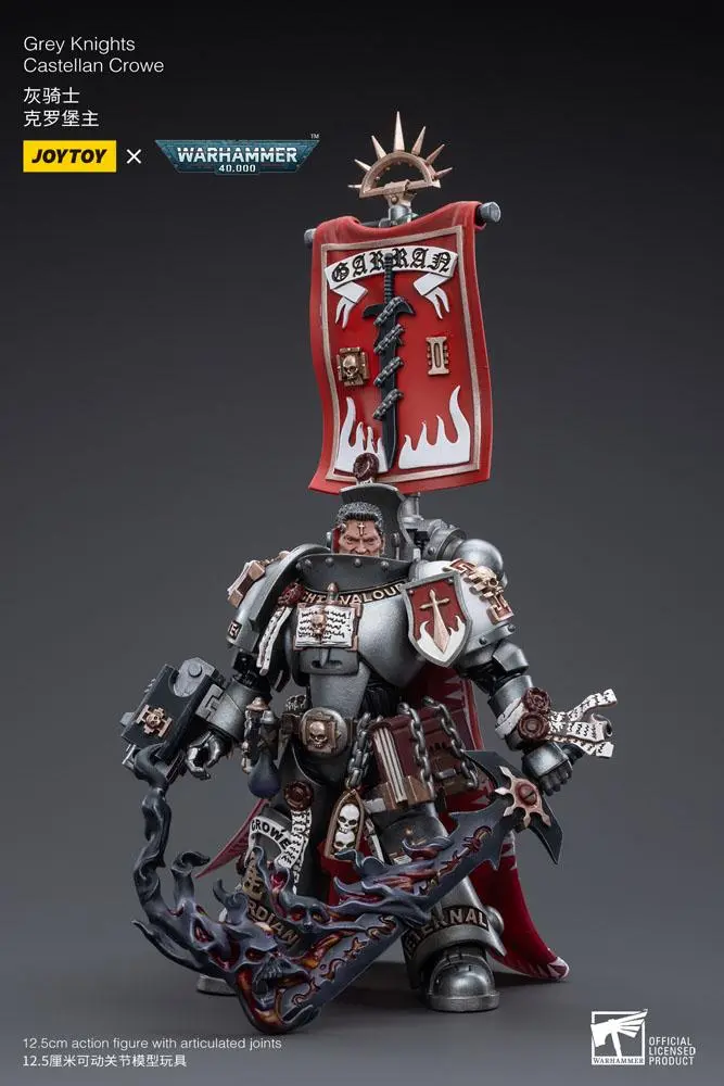 Warhammer 40k Akcijska Figura 1/18 Grey Knights Castellan Crowe 12 cm fotografija izdelka