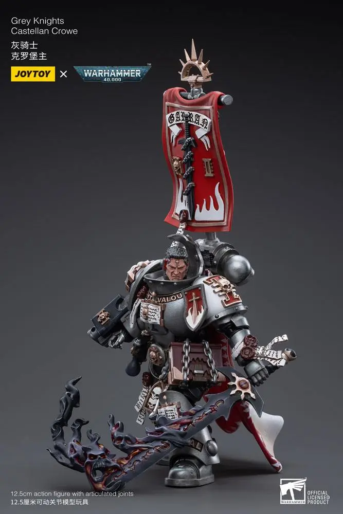 Warhammer 40k Akcijska Figura 1/18 Grey Knights Castellan Crowe 12 cm fotografija izdelka