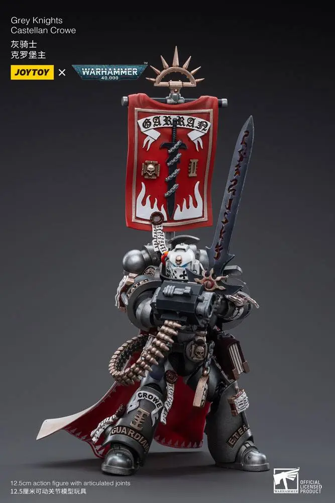 Warhammer 40k Akcijska Figura 1/18 Grey Knights Castellan Crowe 12 cm fotografija izdelka