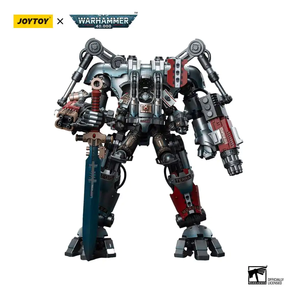Warhammer 40k akcijska figura 1/18 Grey Knights Nemesis Dreadknight (vključno z Grey Knights Terminator Caddon Vibova) 12 cm fotografija izdelka
