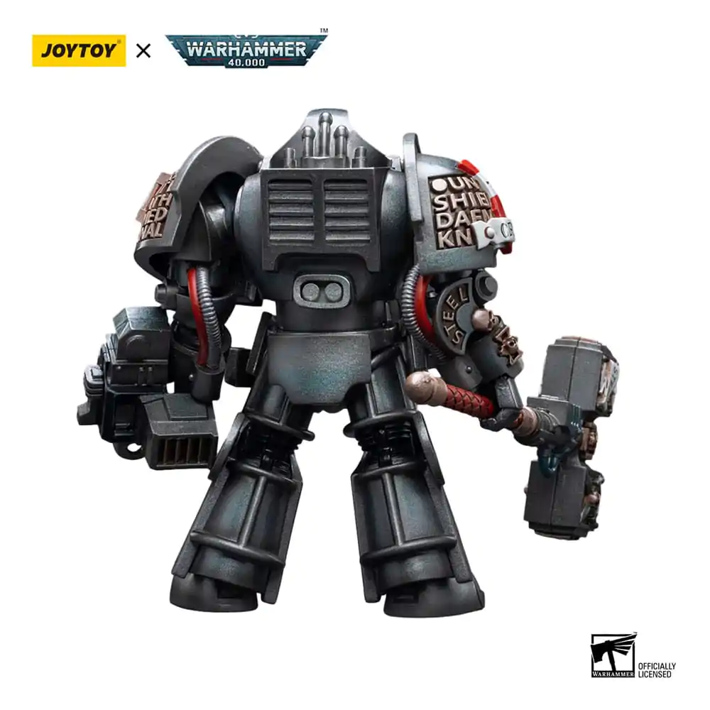 Warhammer 40k akcijska figura 1/18 Grey Knights Nemesis Dreadknight (vključno z Grey Knights Terminator Caddon Vibova) 12 cm fotografija izdelka
