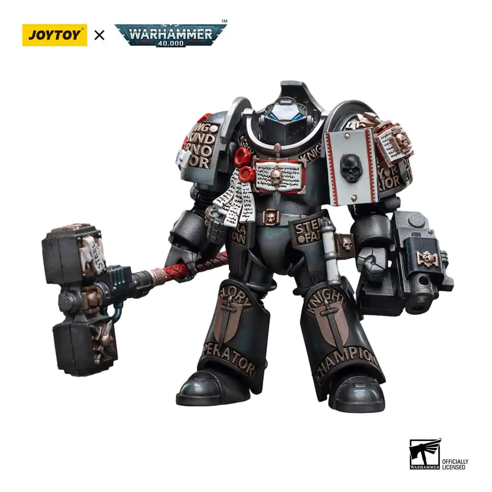 Warhammer 40k akcijska figura 1/18 Grey Knights Nemesis Dreadknight (vključno z Grey Knights Terminator Caddon Vibova) 12 cm fotografija izdelka