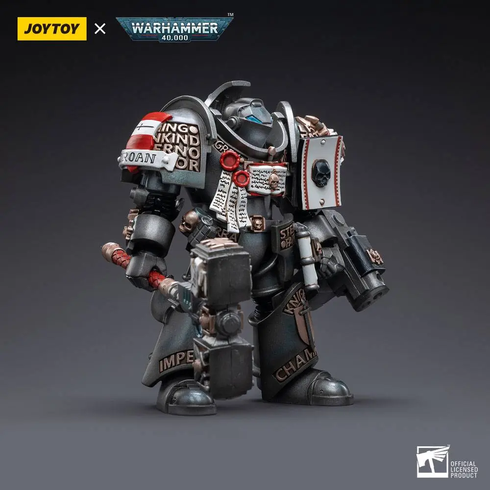 Warhammer 40k Akcijska figura 1/18 Grey Knights Terminator Caddon Vibova 13 cm fotografija izdelka