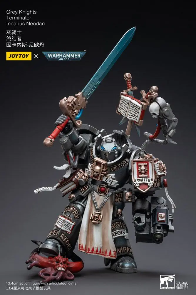 Warhammer 40k akcijska figura 1/18 Grey Knights Terminator Incanus Neodan 13 cm fotografija izdelka