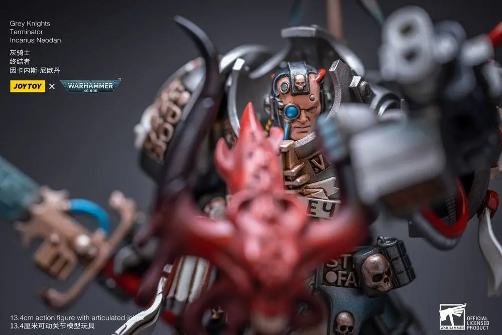 Warhammer 40k akcijska figura 1/18 Grey Knights Terminator Incanus Neodan 13 cm fotografija izdelka