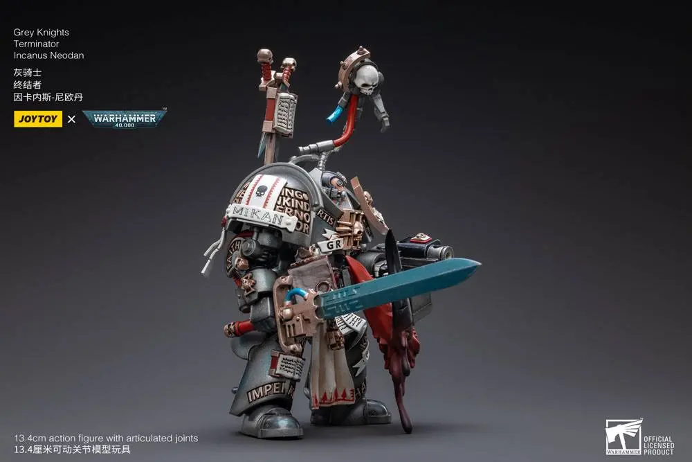 Warhammer 40k akcijska figura 1/18 Grey Knights Terminator Incanus Neodan 13 cm fotografija izdelka