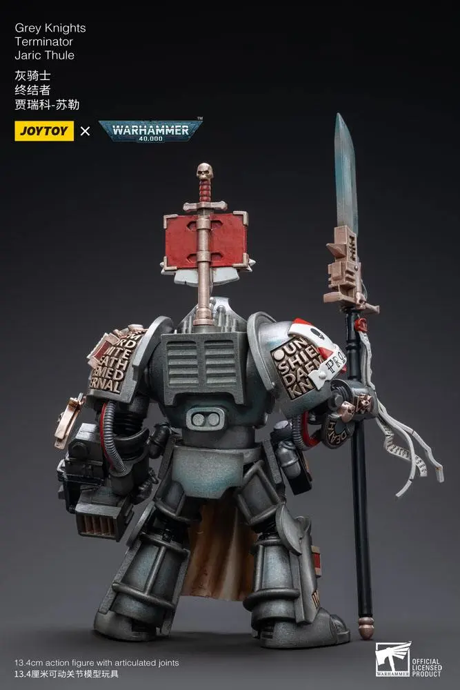 Warhammer 40k akcijska figura 1/18 Grey Knights Terminator Jaric Thule 13 cm fotografija izdelka