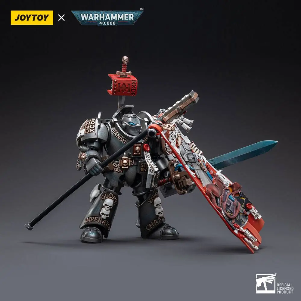 Warhammer 40k akcijska figura 1/18 Grey Knights Terminator Retius Akantar 13 cm fotografija izdelka