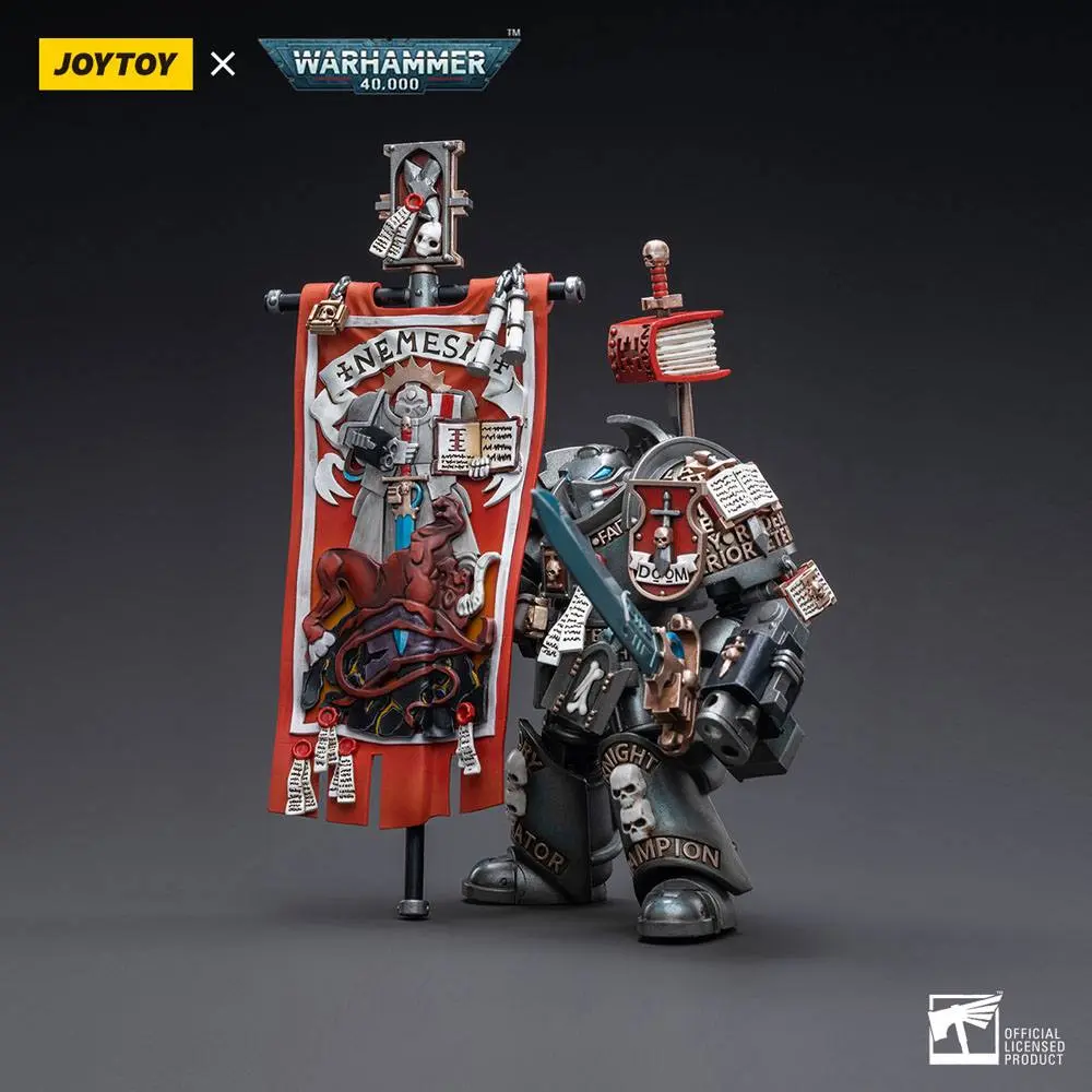 Warhammer 40k akcijska figura 1/18 Grey Knights Terminator Retius Akantar 13 cm fotografija izdelka