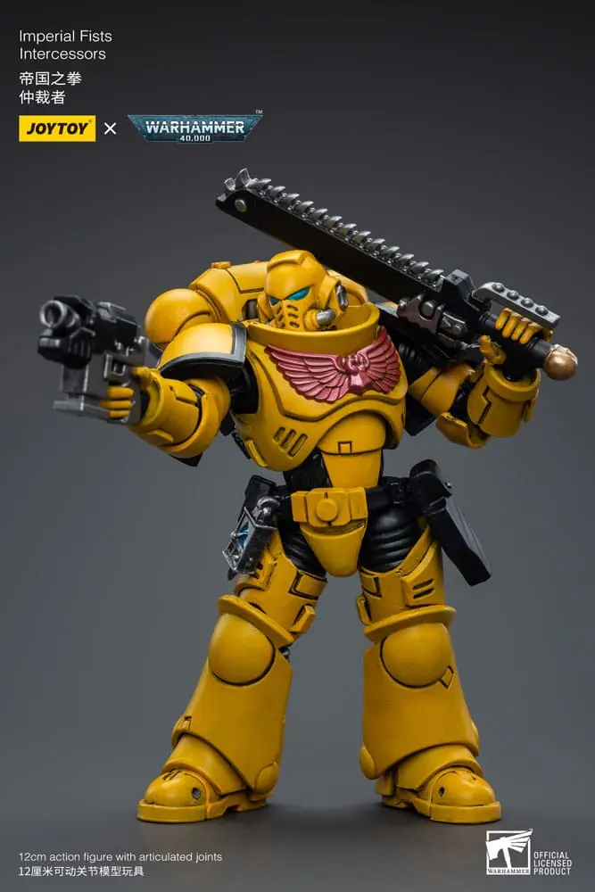 Warhammer 40k akcijska figura 1/18 Imperial Fists Intercessors 12 cm fotografija izdelka