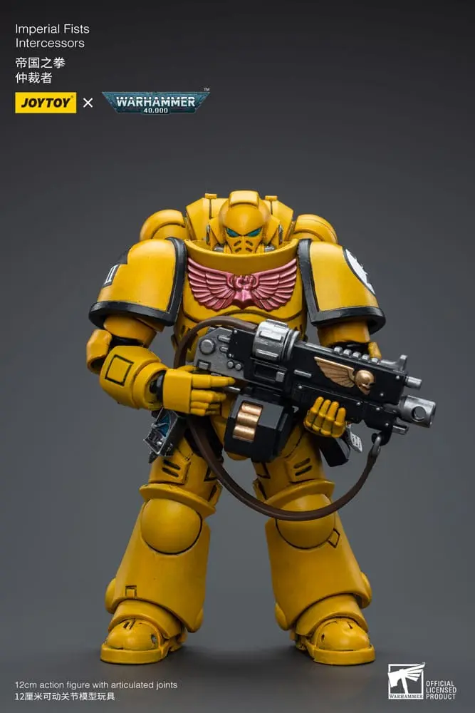 Warhammer 40k akcijska figura 1/18 Imperial Fists Intercessors 12 cm fotografija izdelka