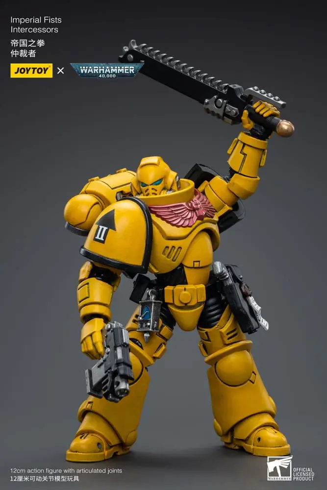 Warhammer 40k akcijska figura 1/18 Imperial Fists Intercessors 12 cm fotografija izdelka