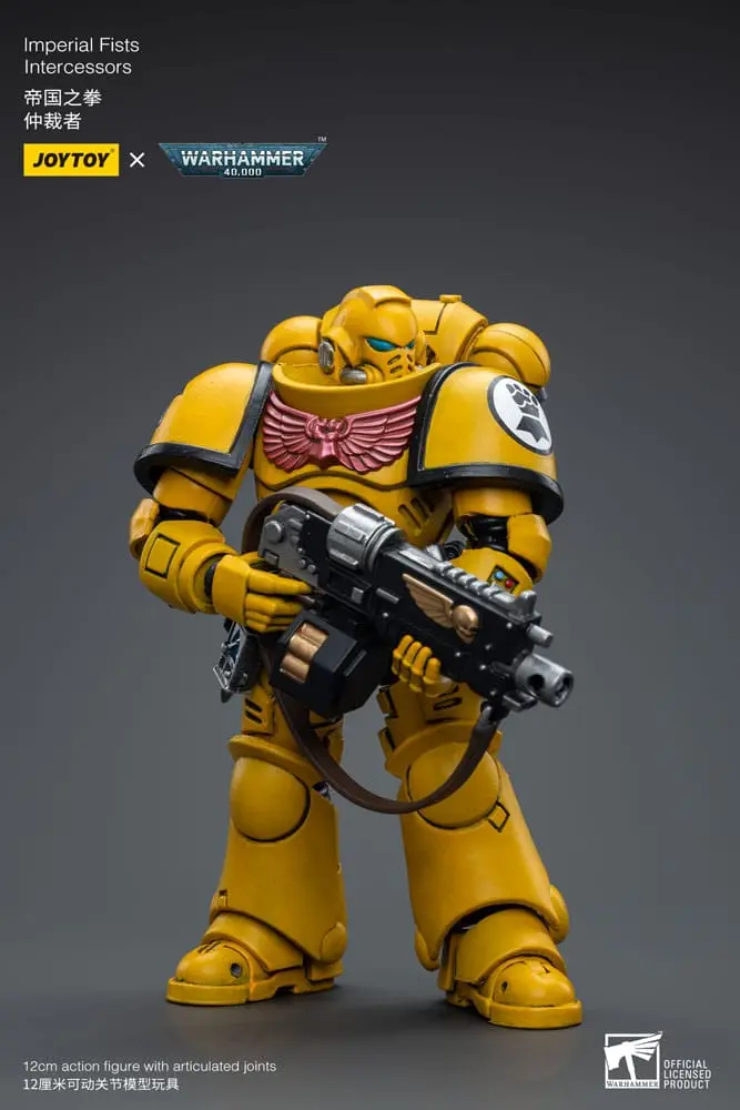 Warhammer 40k akcijska figura 1/18 Imperial Fists Intercessors 12 cm fotografija izdelka