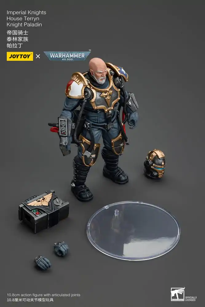 Warhammer 40k akcijska figura 1/18 Imperial Knights House Terryn Knight Paladin 54 cm fotografija izdelka