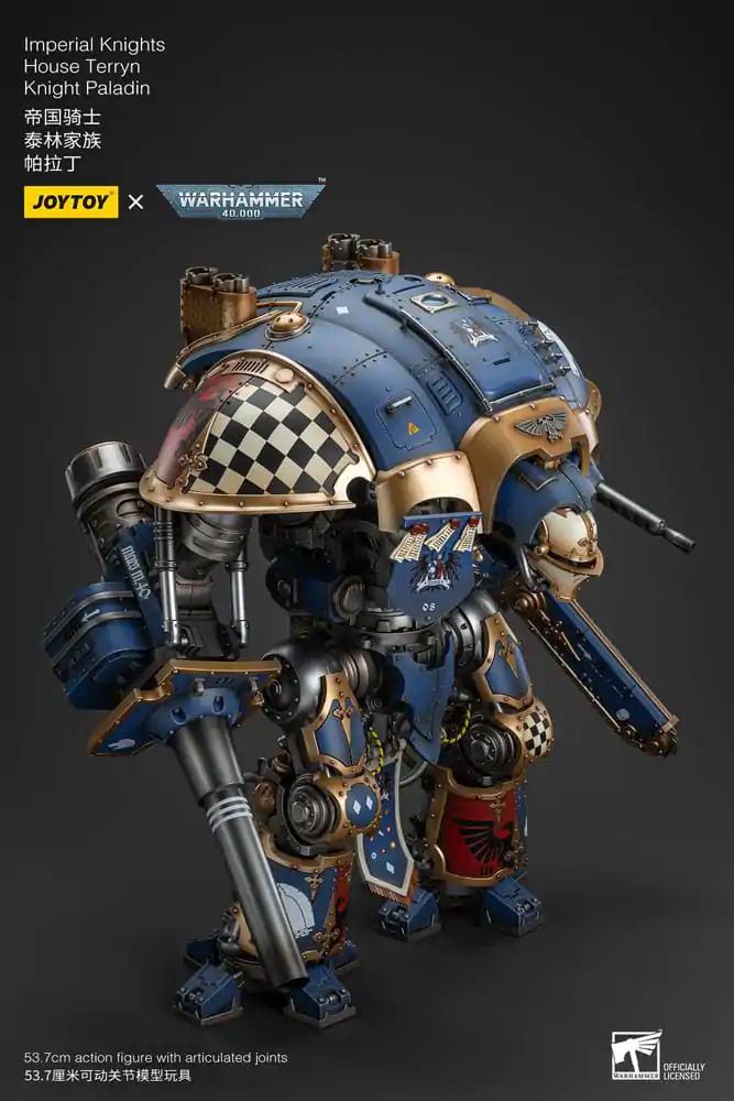 Warhammer 40k akcijska figura 1/18 Imperial Knights House Terryn Knight Paladin 54 cm fotografija izdelka