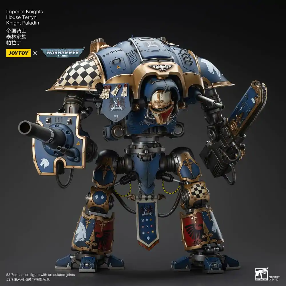 Warhammer 40k akcijska figura 1/18 Imperial Knights House Terryn Knight Paladin 54 cm fotografija izdelka