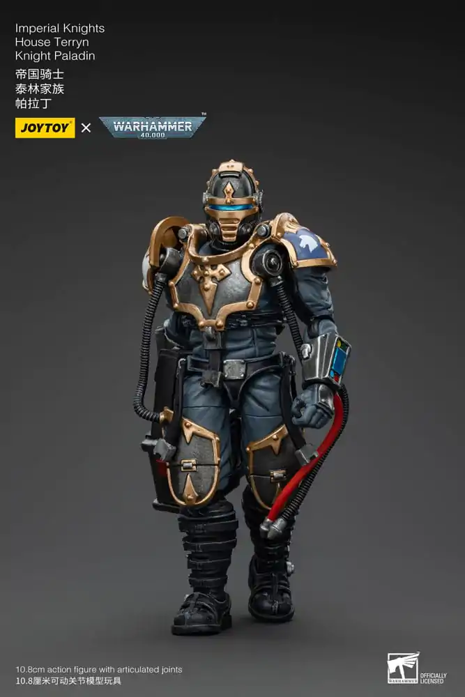 Warhammer 40k akcijska figura 1/18 Imperial Knights House Terryn Knight Paladin 54 cm fotografija izdelka