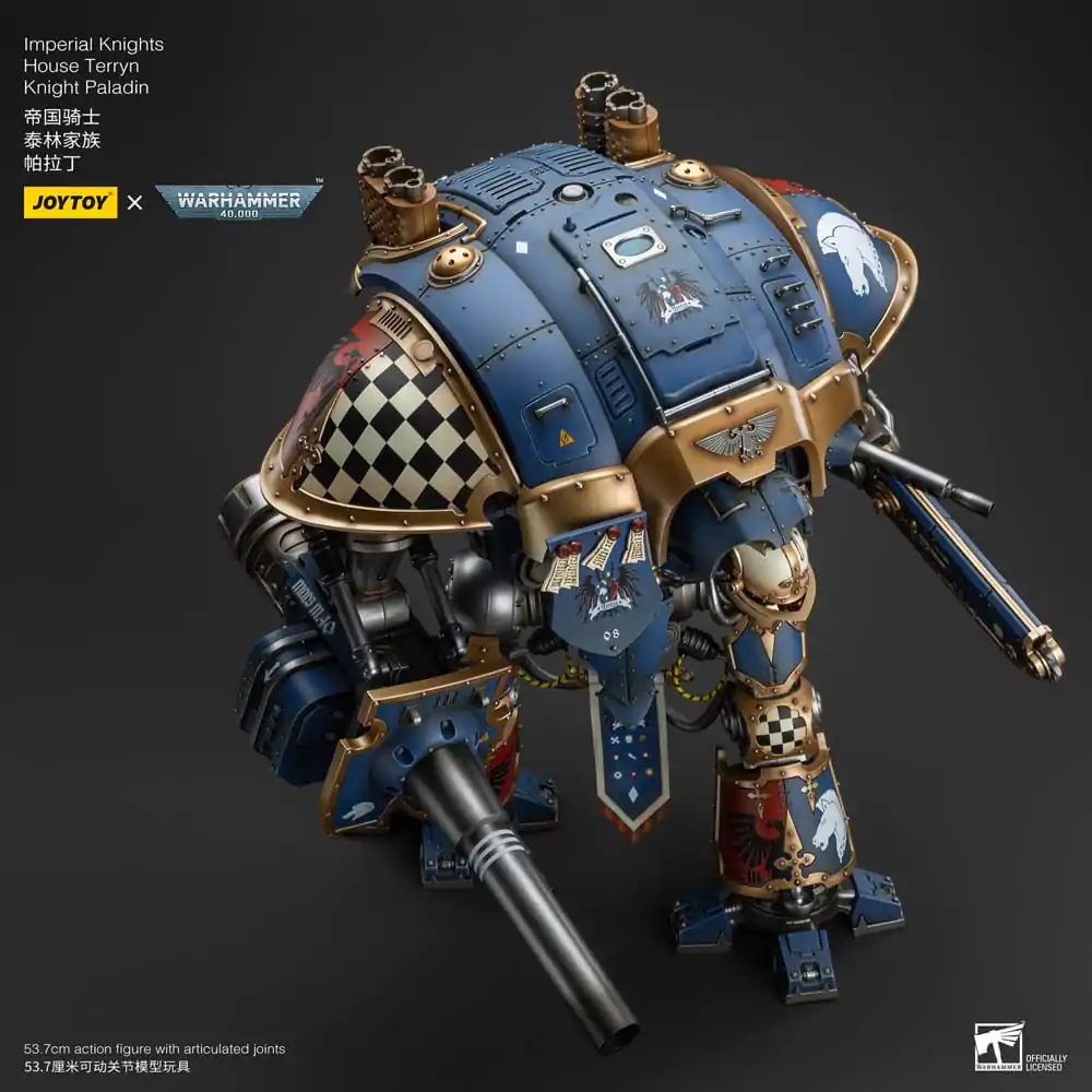 Warhammer 40k akcijska figura 1/18 Imperial Knights House Terryn Knight Paladin 54 cm fotografija izdelka