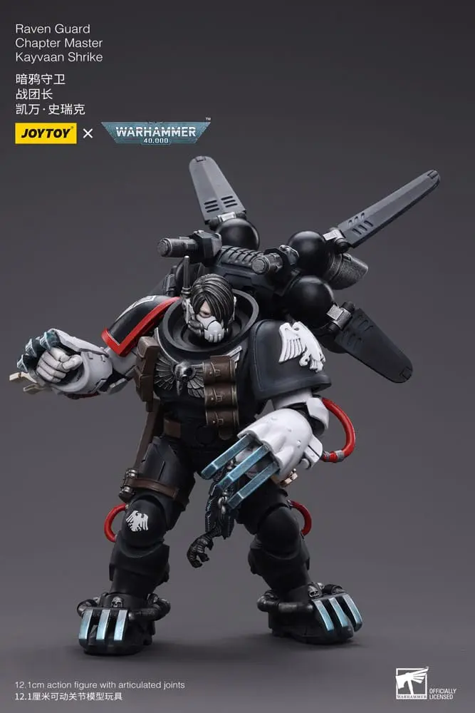 Warhammer 40k akcijska figura 1/18 Raven Guard Chapter Master Kayvaan Shrike 12 cm fotografija izdelka