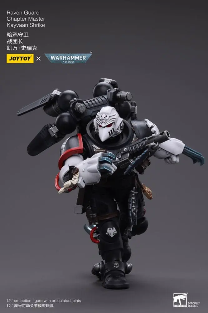 Warhammer 40k akcijska figura 1/18 Raven Guard Chapter Master Kayvaan Shrike 12 cm fotografija izdelka
