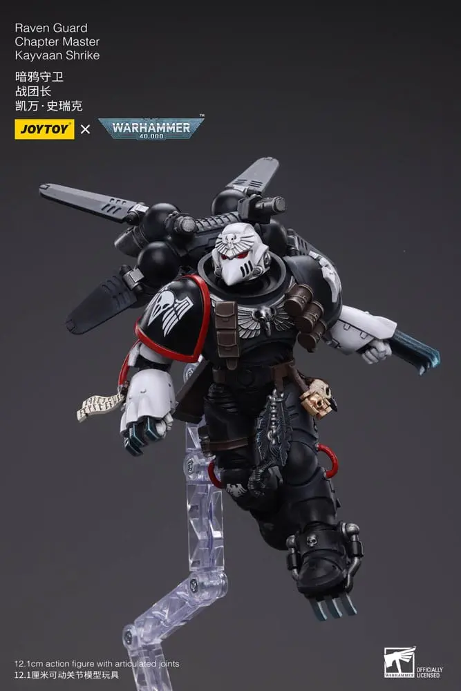 Warhammer 40k akcijska figura 1/18 Raven Guard Chapter Master Kayvaan Shrike 12 cm fotografija izdelka