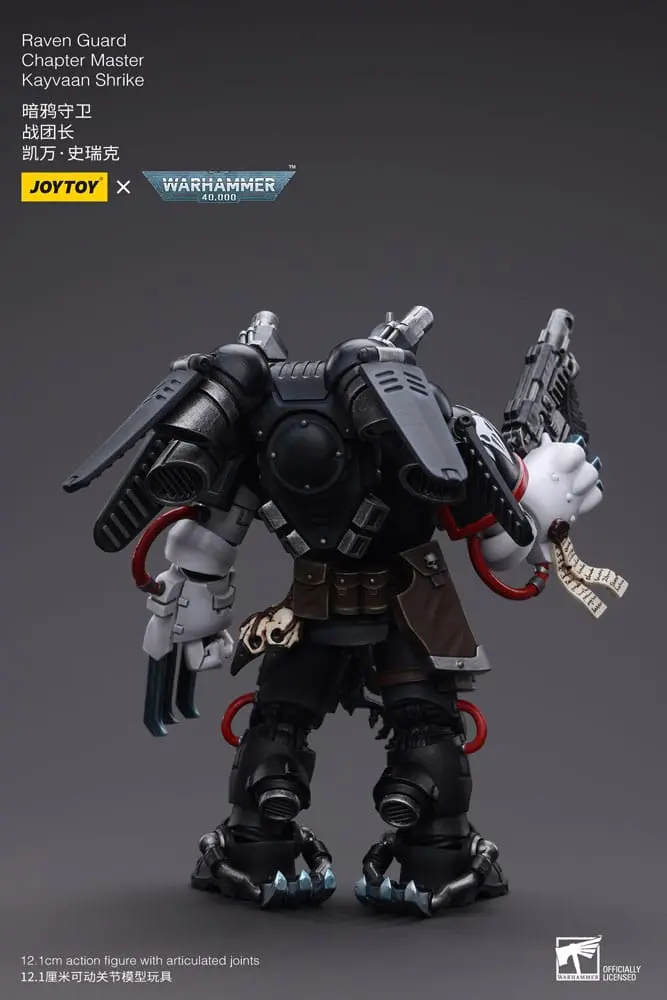 Warhammer 40k akcijska figura 1/18 Raven Guard Chapter Master Kayvaan Shrike 12 cm fotografija izdelka