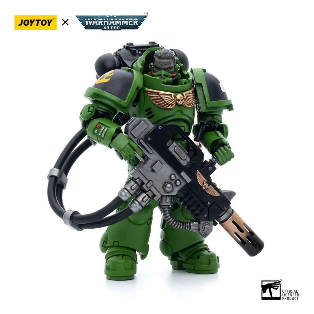 Warhammer 40k akcijska figura 1/18 Salamanders Eradicators Brother T'Kren 12 cm fotografija izdelka