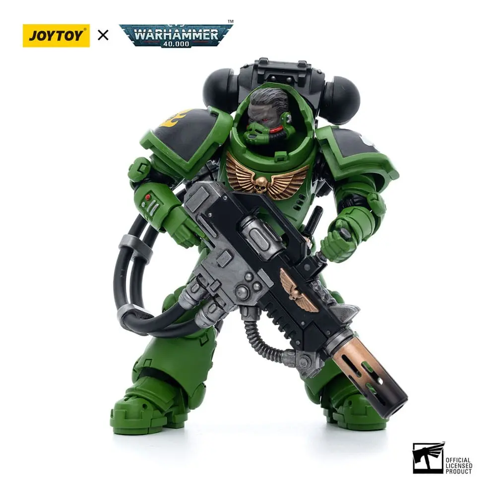 Warhammer 40k akcijska figura 1/18 Salamanders Eradicators Brother T'Kren 12 cm fotografija izdelka