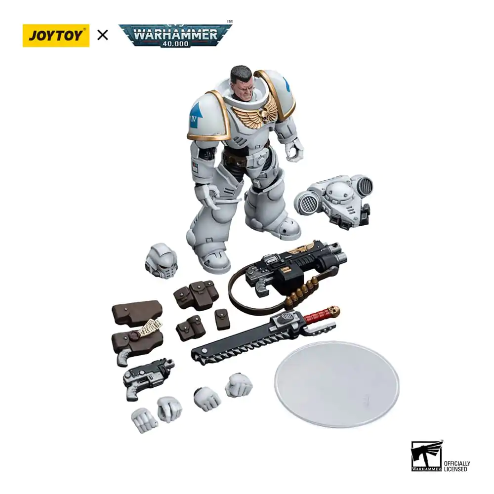 Warhammer 40k akcijska figura 1/18 Space Marines White Consuls Intercessors 1 12 cm fotografija izdelka