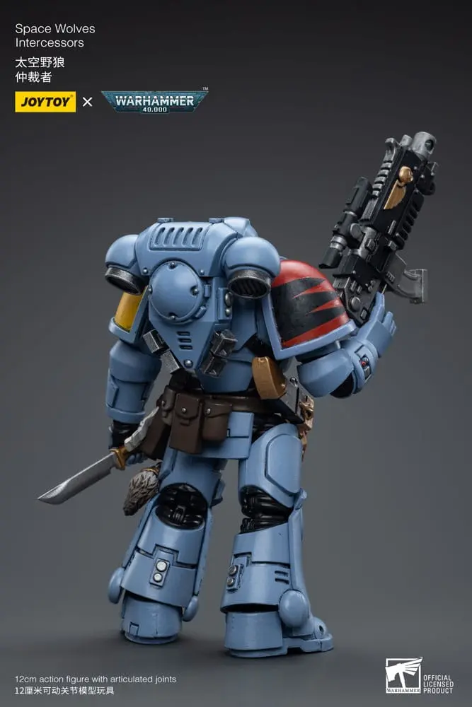 Warhammer 40k akcijska figura 1/18 Space Wolves Intercessors 12 cm fotografija izdelka